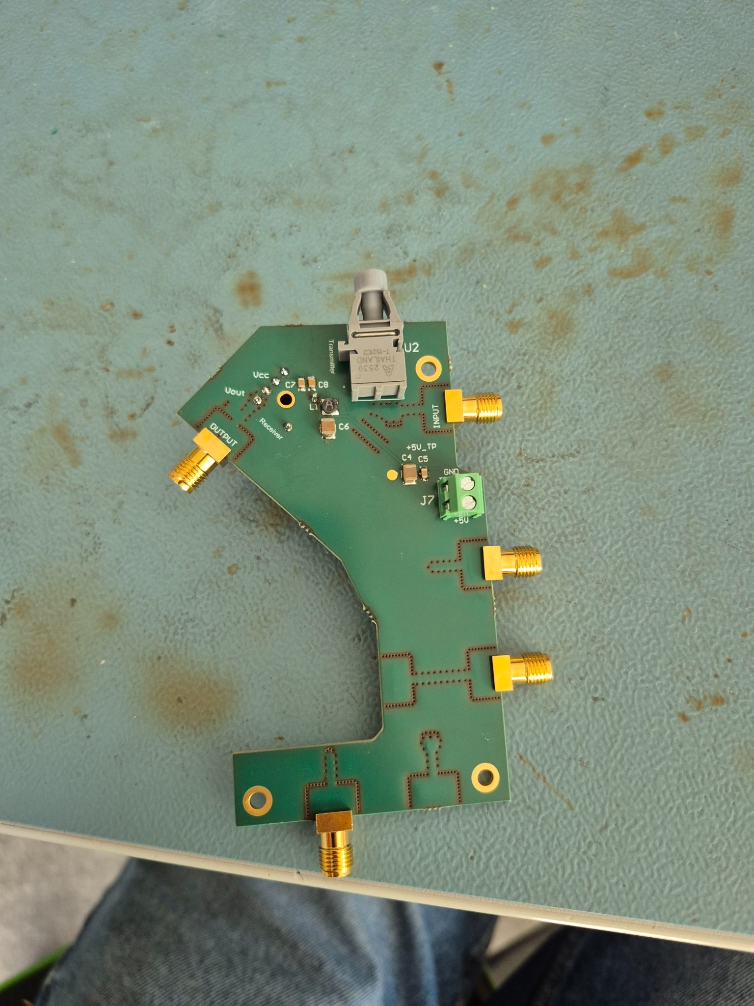 Optical transmitter board
